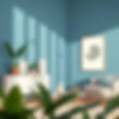 Trendy wall colors for modern interiors