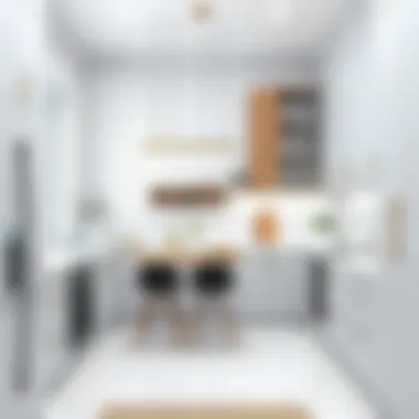 Innovative Materials in White Kitchen Interiors Innovative materials used in white kitchen interiors