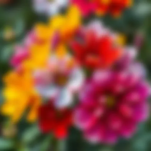 Vibrant blooms of Acem Sıklamen flowers showcasing their unique colors