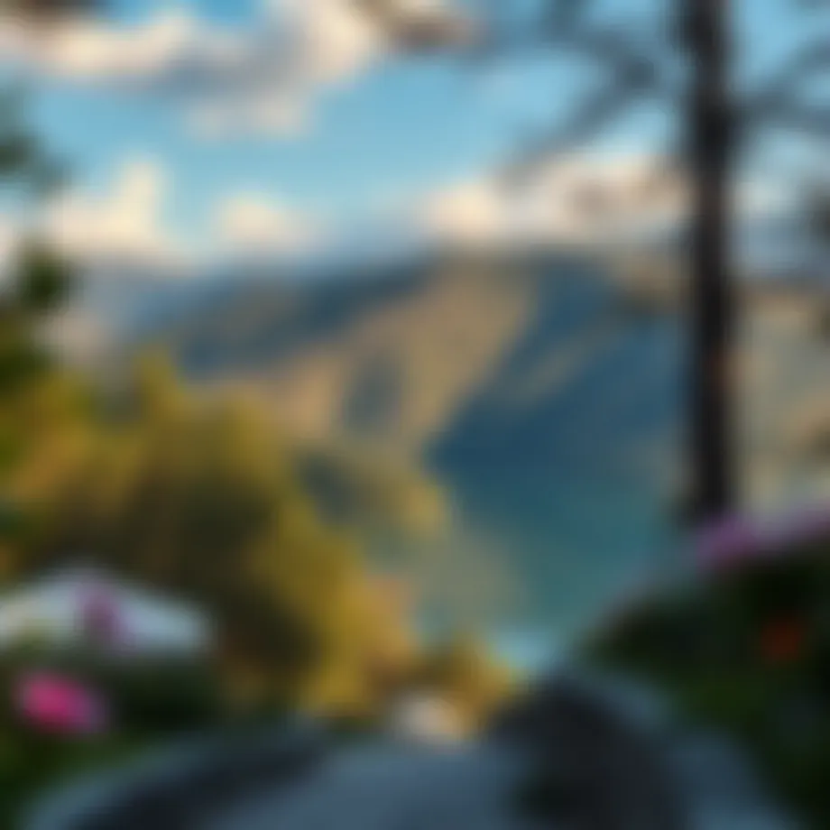 Serene view of Akyaka's natural landscape