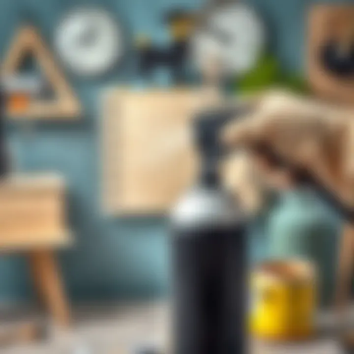 Spray Painting Techniques for MDF Application of spray paint on MDF project