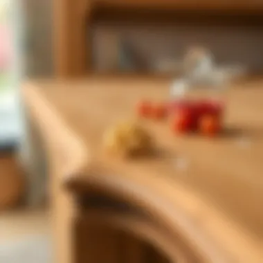 Charming Embellishments for Wood Finishing Artistic embellishments on a wooden surface adding charm