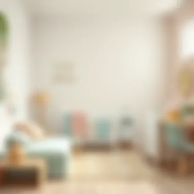 Cozy and Stylish Baby Room Cozy and stylish baby room with pastel colors