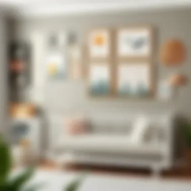 Creative DIY wall art for nurseries