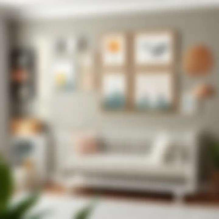 Creative DIY wall art for nurseries