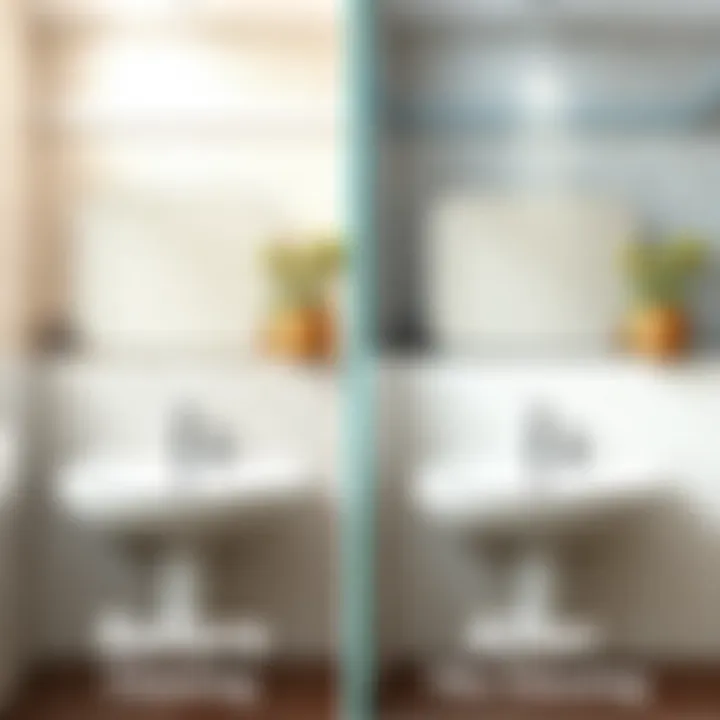 Tile Cleaning Transformation Before and after tile cleaning comparison