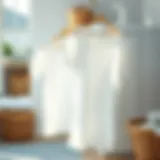 Bright white laundry with a sparkling clean appearance