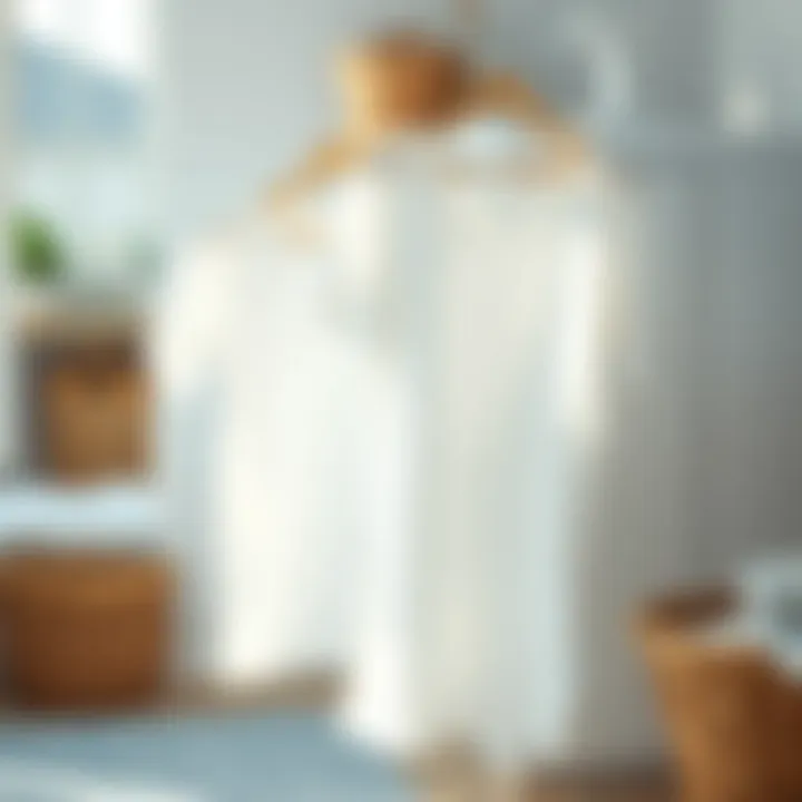 Bright white laundry with a sparkling clean appearance