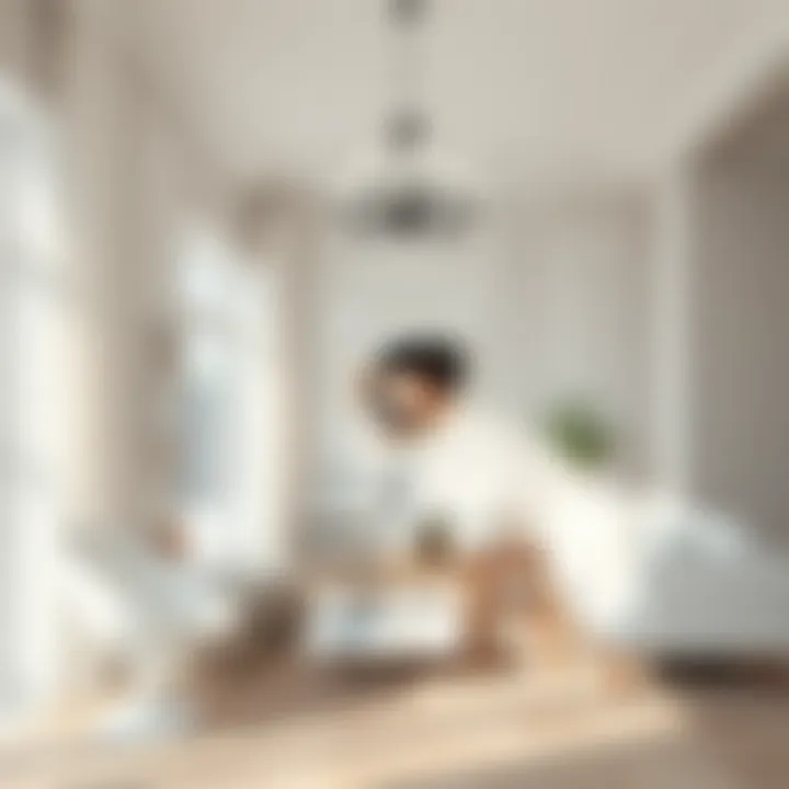 An elegant interior space featuring different shades of white, illustrating the impact of color on ambiance.