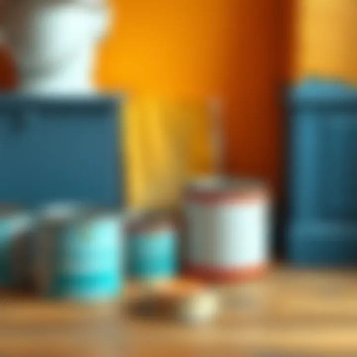 Exploring Various Paint Types for Walls Different types of paint cans