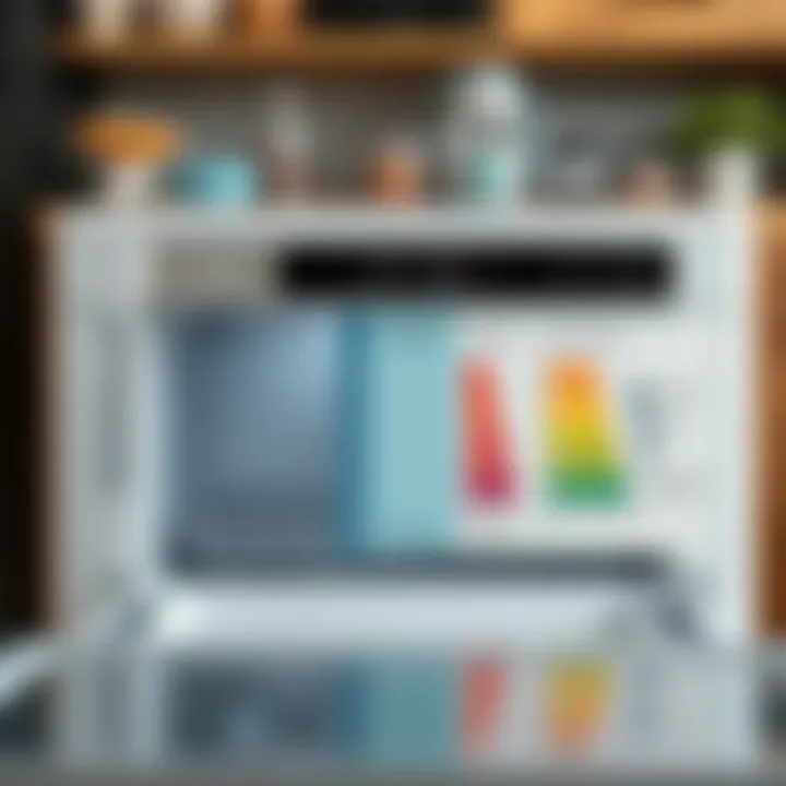 Understanding Energy Efficiency Ratings Diagram showing energy efficiency ratings of dishwashers