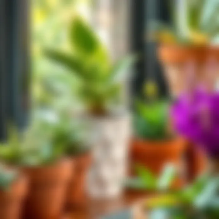 Care techniques for thriving potted plants