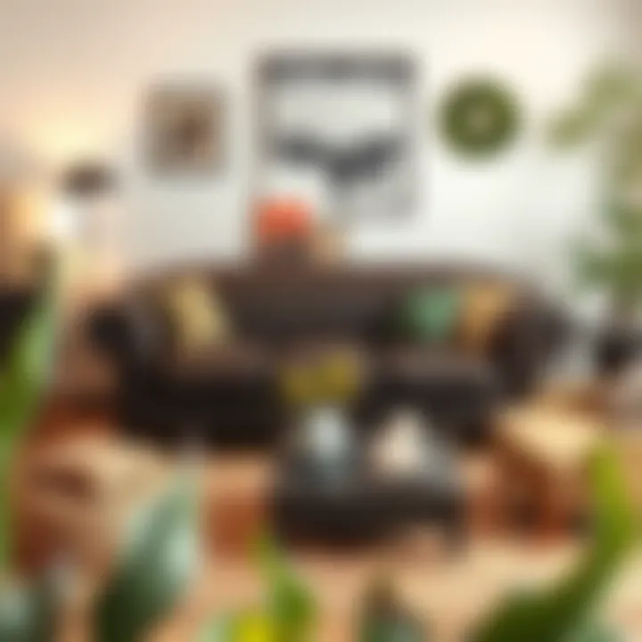 Cohesive Home Decor with Chesterfield Influence Chesterfield sofa surrounded by complementary home accessories