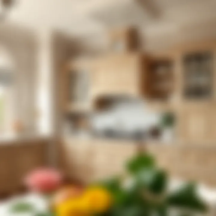 Elegant Classic English Kitchen Layout Elegant classic English kitchen layout showcasing intricate cabinetry