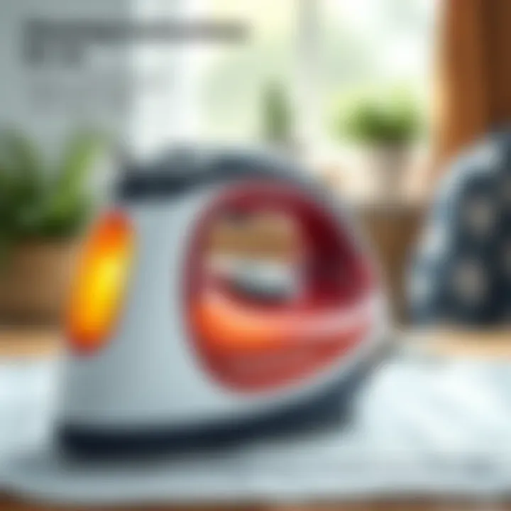 Cleaning Instructions for an Iron Step-by-step cleaning instructions for an iron