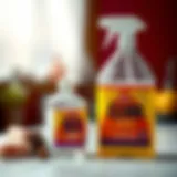 Effective cleaning solution for glue stains