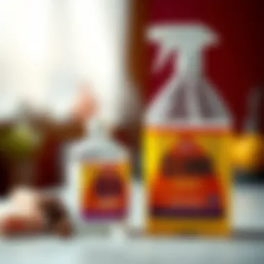 Effective cleaning solution for glue stains