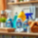 Essential cleaning supplies for cat owners