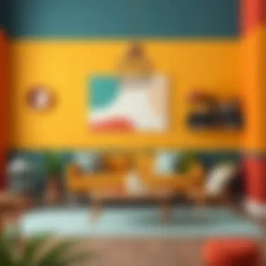 DIY project featuring a harmonious color scheme