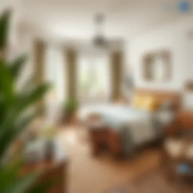 Creating a Serene Retreat with Country Style Charming bedroom adorned with country style furnishings