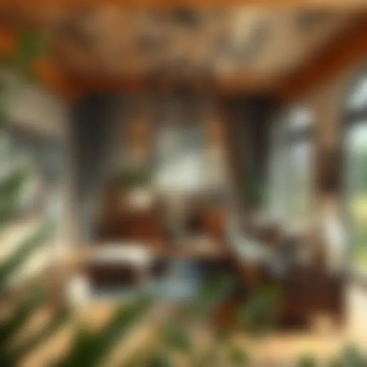 Embracing Rustic Elegance in Your Living Space Rustic living room showcasing country style furniture