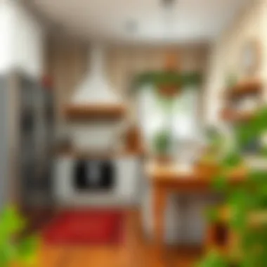 Transforming Your Kitchen with Nature's Warmth Cozy kitchen with country style decor and wooden furniture