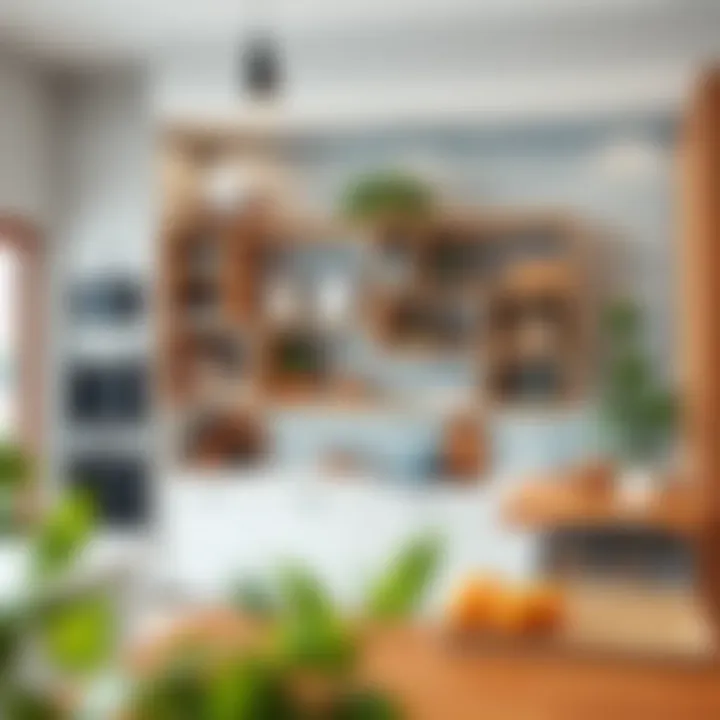 Creative shelving ideas for maximizing space in kitchen areas