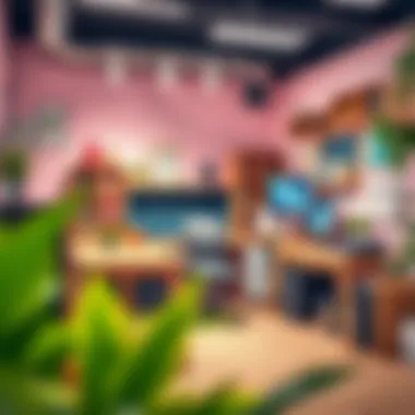 Creating a Unique DIY Broadcasting Space DIY setup for a creative workspace featuring unique design elements