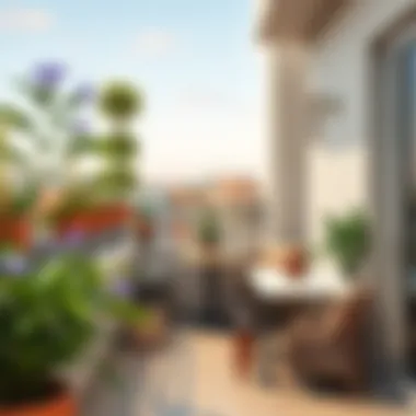 Innovative Seating Ideas for Limited Spaces Creative seating solution for small balconies