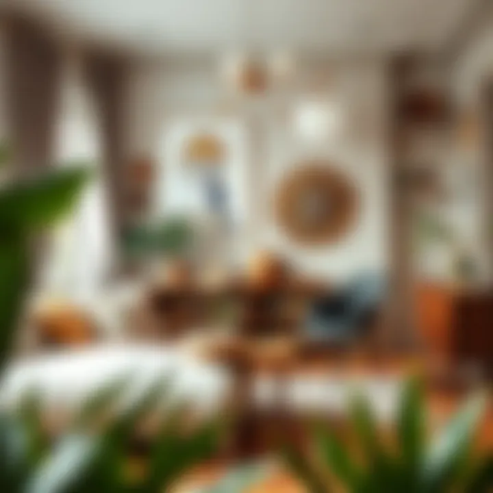 Decorative elements that add depth to small rooms