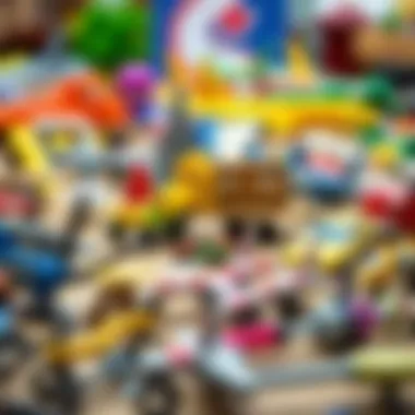 Display of various jigsaw models