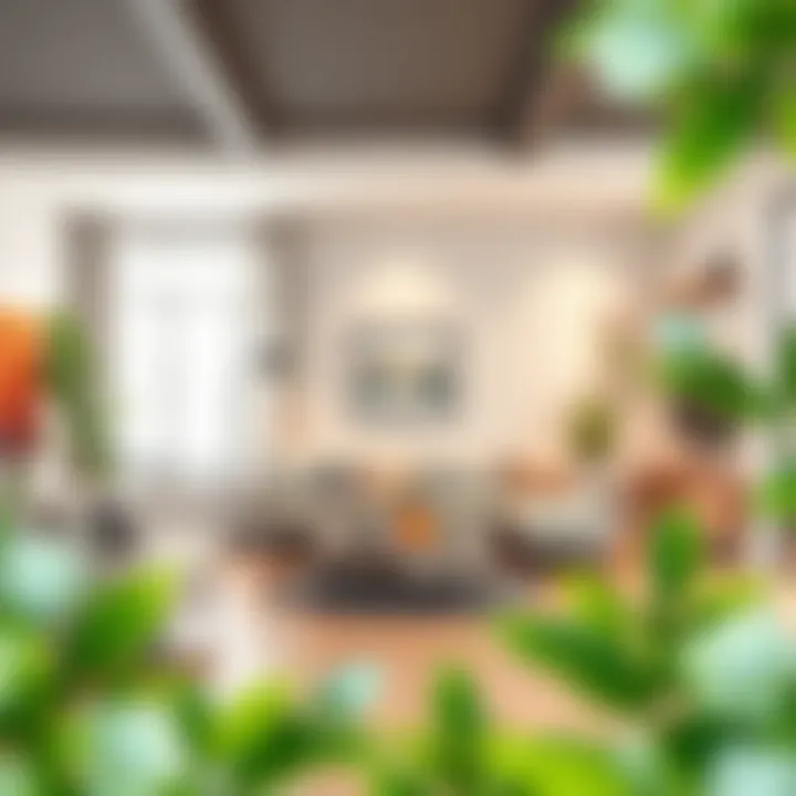 Harmonious blend of functionality and aesthetics in a rectangular lounge