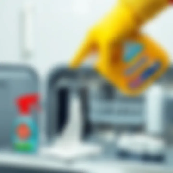 Instructions for using dishwasher cleaner effectively