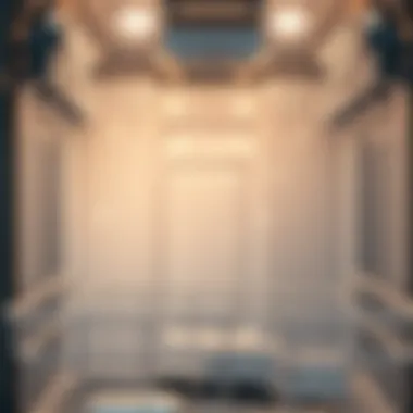 A sparkling clean dishwasher interior after using a cleaner