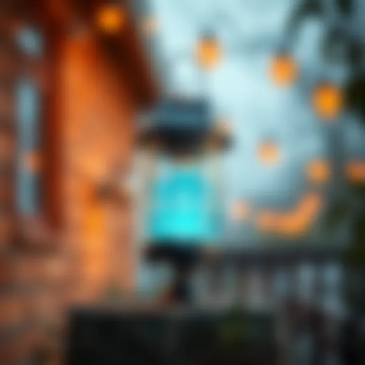 DIY solar lamp project demonstrating innovative design