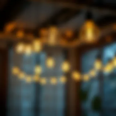 Innovative String Light Projects A DIY project showcasing unique ways to use string lights creatively.