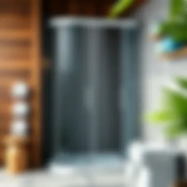 Natural cleaning solutions for shower cabins