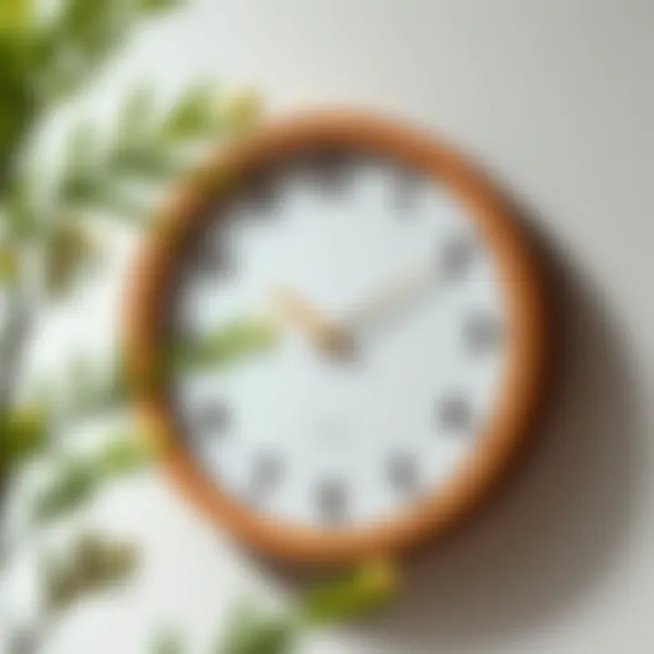 Creative wall clock design inspiration