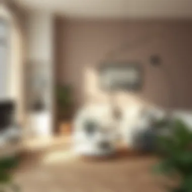 Smart furniture arrangement in a limited space