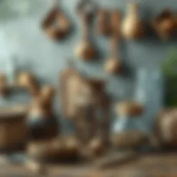 Artisanal craftsmanship showcasing unique handmade products