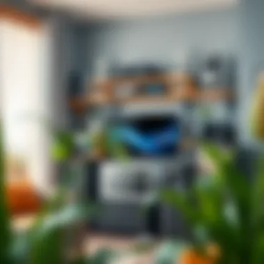 Diverse Electronic Devices Variety of electronic devices in a modern home