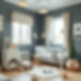 Modern Decor for Baby Rooms Stylish baby room with modern decor