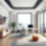 Sleek Modern Home Office Modern home office design with sleek furniture