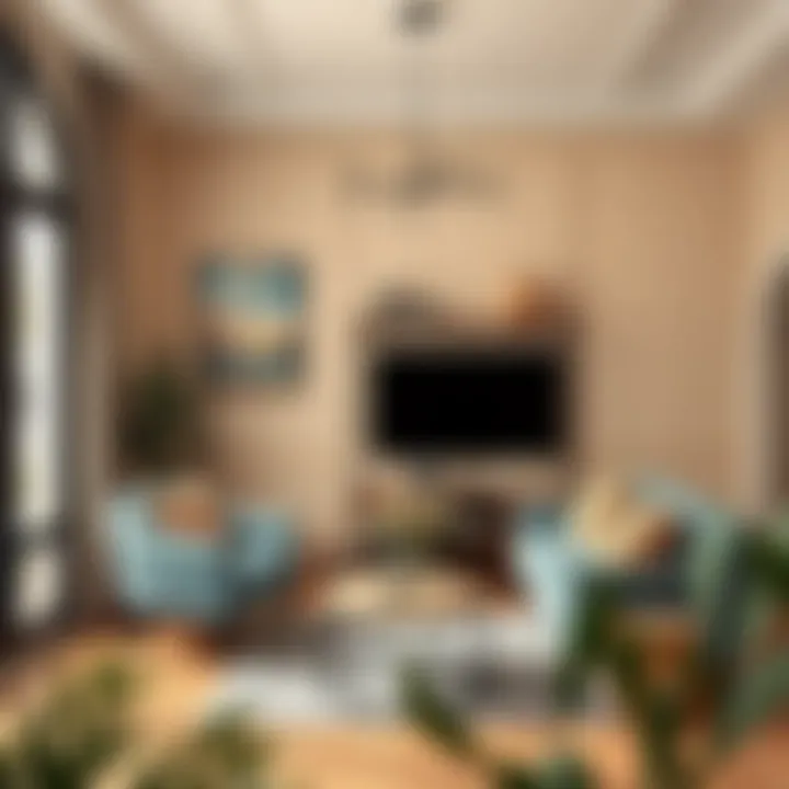 Elegant color palette for home interiors