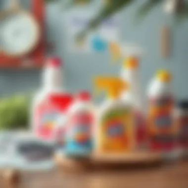 Household Cleaning Agents Common household cleaning agents