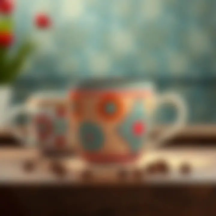 Unique patterns for custom mug creations