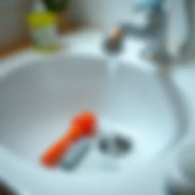 Effective Techniques for Clearing Sink Clogs A visual representation of effective unclogging techniques