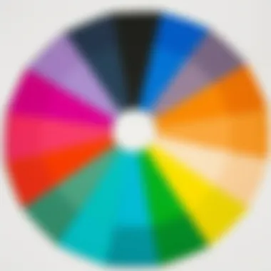 Understanding Gray's Composition A color wheel showing gray and its component colors