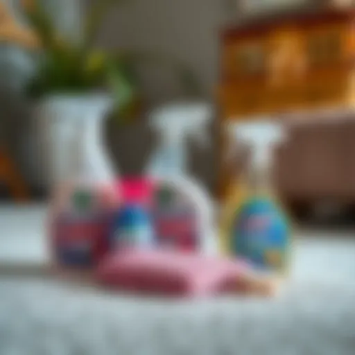 Effective cleaning products for carpets