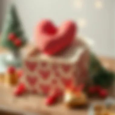 A unique handmade gift box filled with heartfelt notes